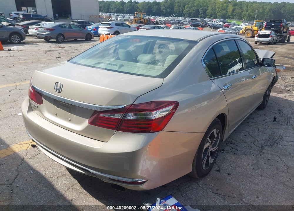 2017 HONDA ACCORD LX VIN: 1HGCR2F4XHA202683