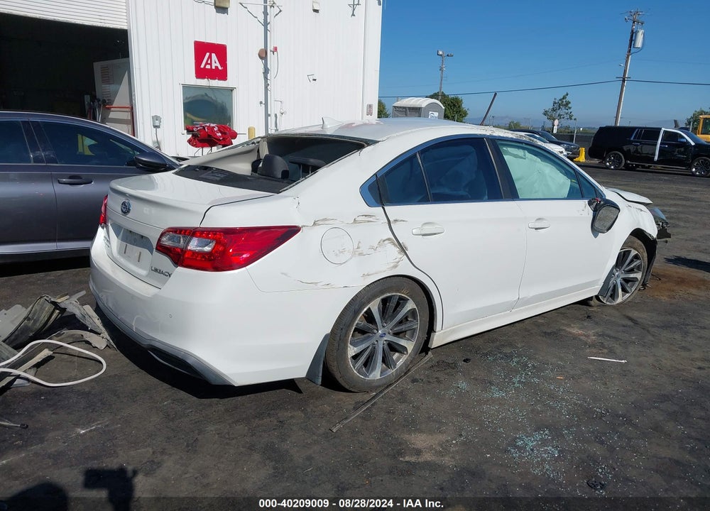 2018 SUBARU LEGACY 2.5I LIMITED VIN: 4S3BNAN64J3032222