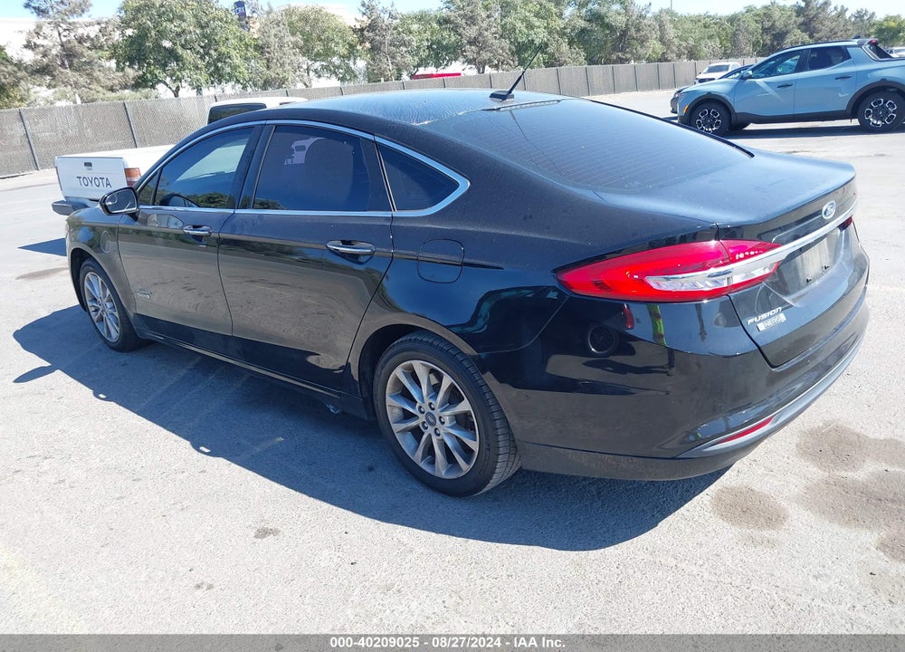 2017 FORD FUSION ENERGI SE LUXURY VIN: 3FA6P0PU1HR376920