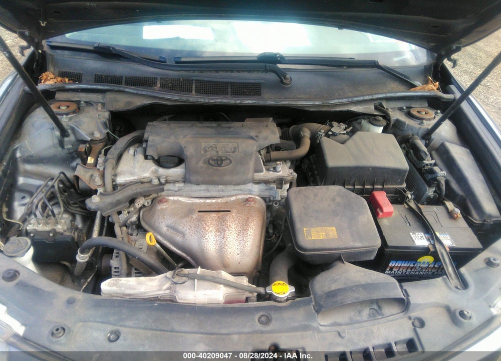 2012 TOYOTA CAMRY SE VIN: 4T1BF1FK5CU020761