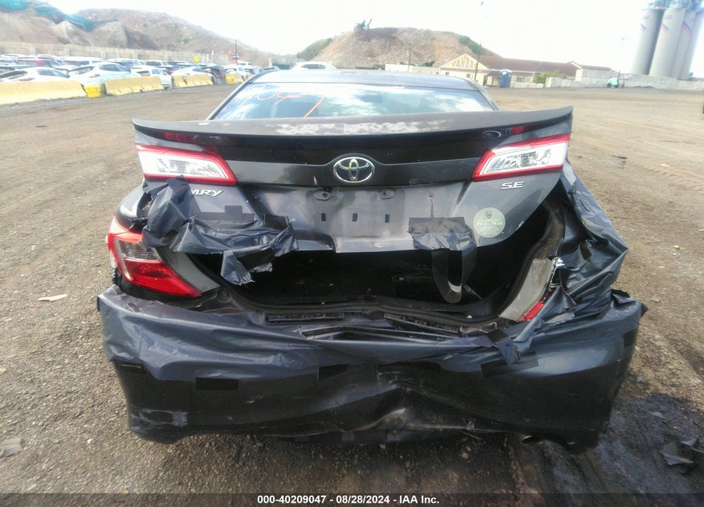 2012 TOYOTA CAMRY SE VIN: 4T1BF1FK5CU020761