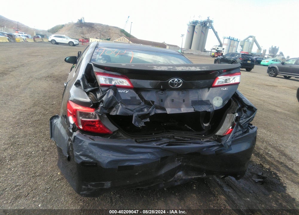 2012 TOYOTA CAMRY SE VIN: 4T1BF1FK5CU020761