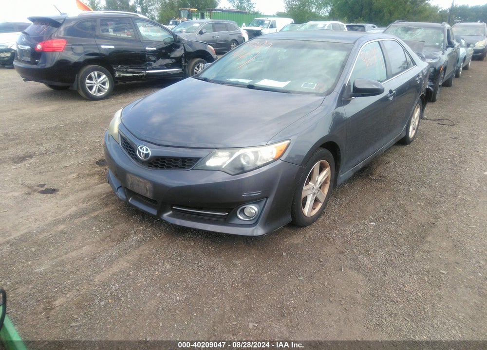 2012 TOYOTA CAMRY SE VIN: 4T1BF1FK5CU020761