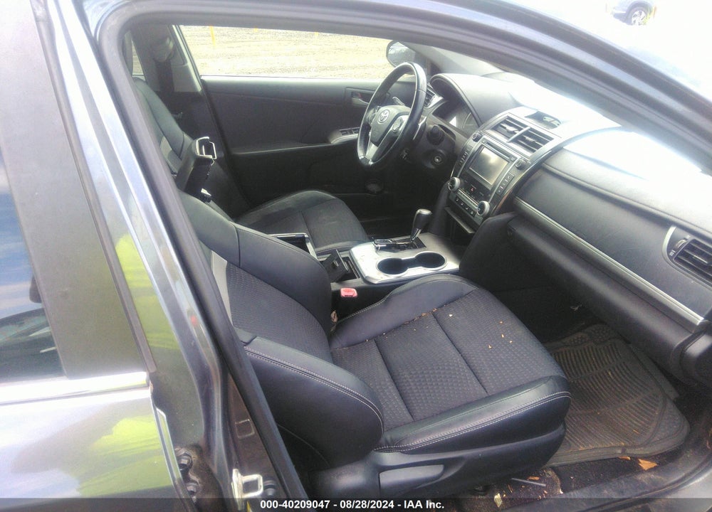 2012 TOYOTA CAMRY SE VIN: 4T1BF1FK5CU020761