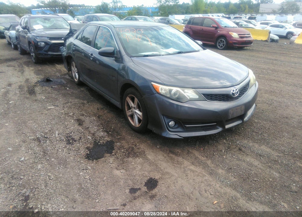 2012 TOYOTA CAMRY SE VIN: 4T1BF1FK5CU020761