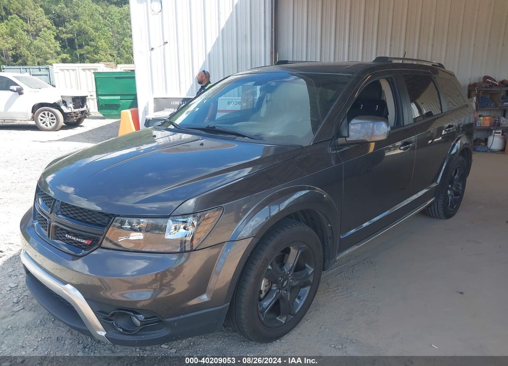 2018 DODGE JOURNEY CROSSROAD VIN: 3C4PDCGB2JT421847