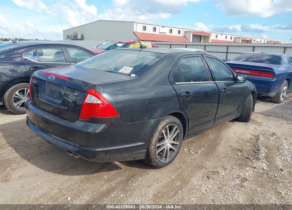 2011 FORD FUSION SE VIN: 3FAHP0HAXBR281387