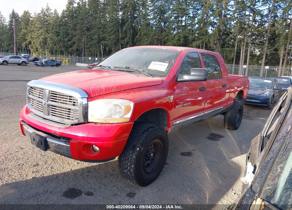 2006 DODGE RAM 3500 LARAMIE VIN: 3D3LX39C46G157887
