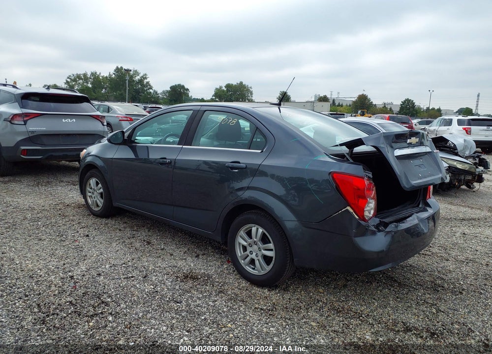 2013 CHEVROLET SONIC LT AUTO VIN: 1G1JC5SB0D4183608
