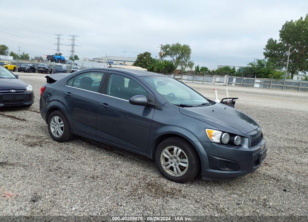 2013 CHEVROLET SONIC LT AUTO VIN: 1G1JC5SB0D4183608