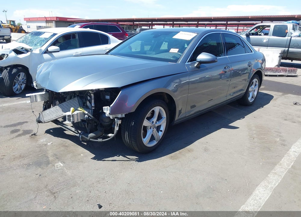 2019 AUDI A4 40 PREMIUM/40 TITANIUM PREMIUM VIN: WAUGMAF40KN004054