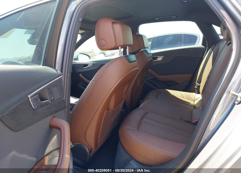 2019 AUDI A4 40 PREMIUM/40 TITANIUM PREMIUM VIN: WAUGMAF40KN004054