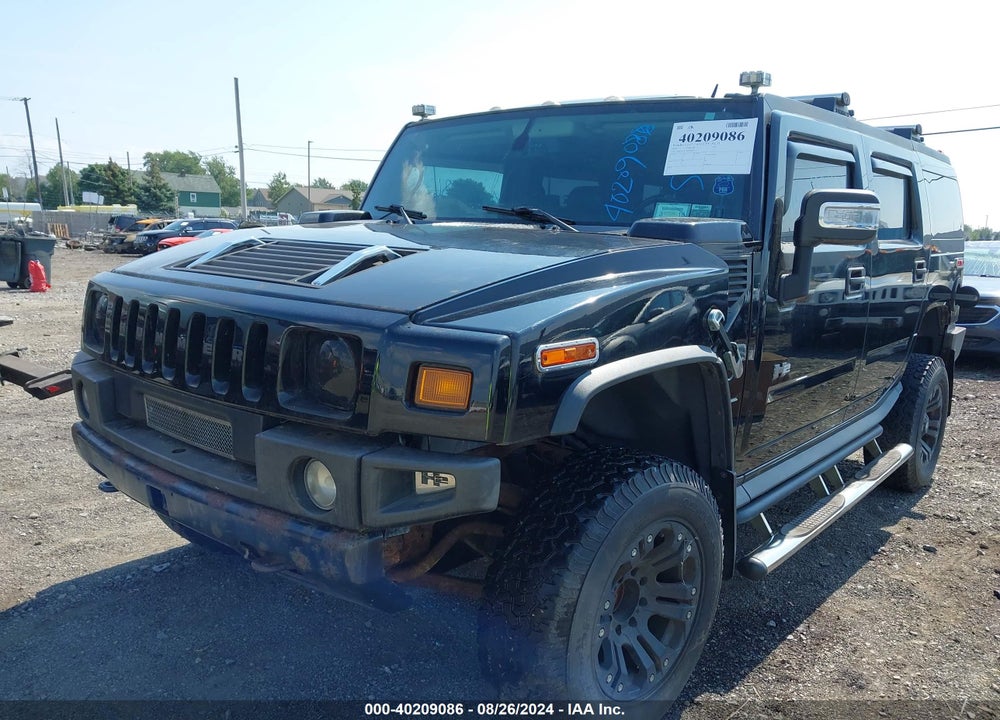 2005 HUMMER H2 SUV VIN: 5GRGN23U75H100498