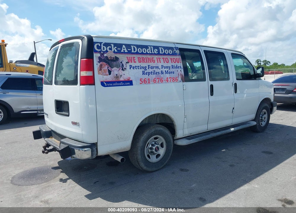 2015 GMC SAVANA 2500 WORK VAN VIN: 1GTW7FCFXF1904935