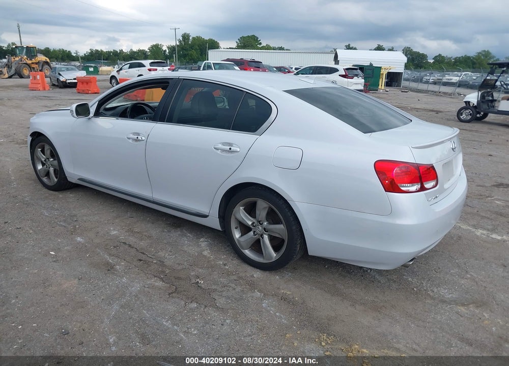 2008 LEXUS GS 350 VIN: JTHBE96S480036033