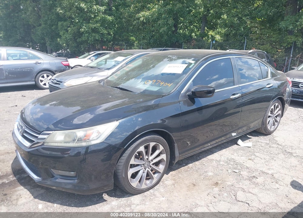 2015 HONDA ACCORD SPORT VIN: 1HGCR2F54FA097404