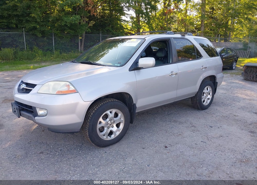 2002 ACURA MDX VIN: 2HNYD18692H519160