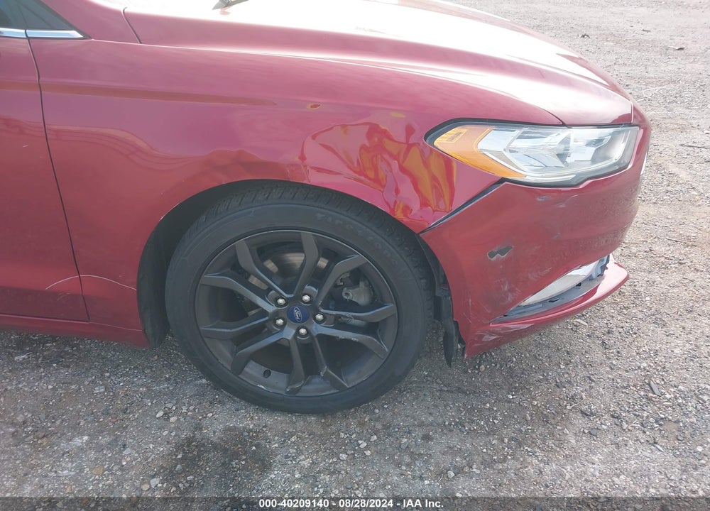 2018 FORD FUSION S VIN: 3FA6P0G73JR238134