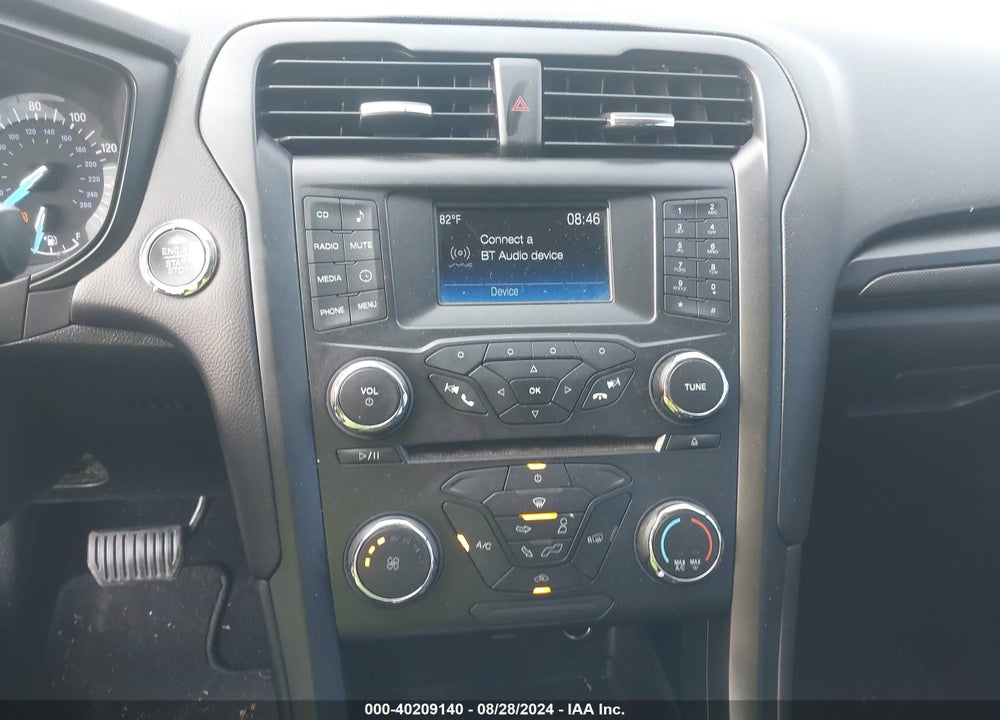 2018 FORD FUSION S VIN: 3FA6P0G73JR238134