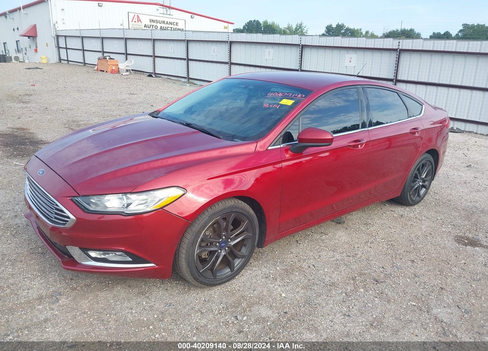 2018 FORD FUSION S VIN: 3FA6P0G73JR238134