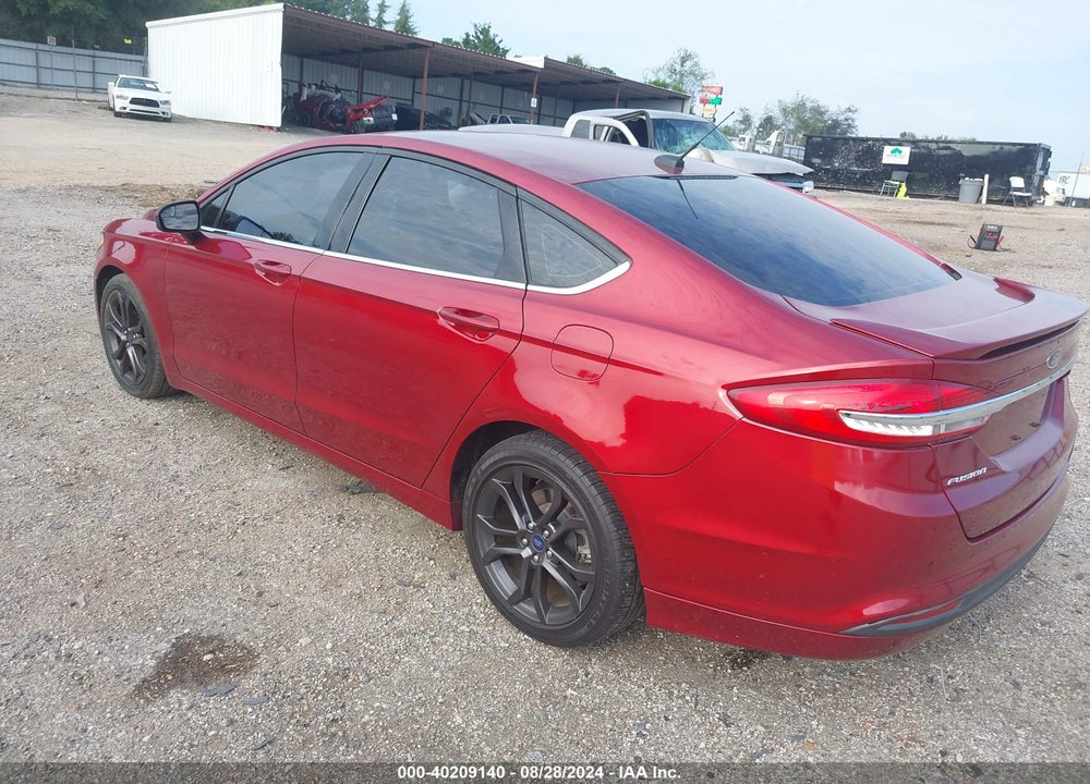 2018 FORD FUSION S VIN: 3FA6P0G73JR238134