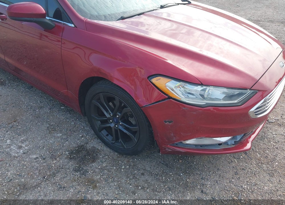 2018 FORD FUSION S VIN: 3FA6P0G73JR238134