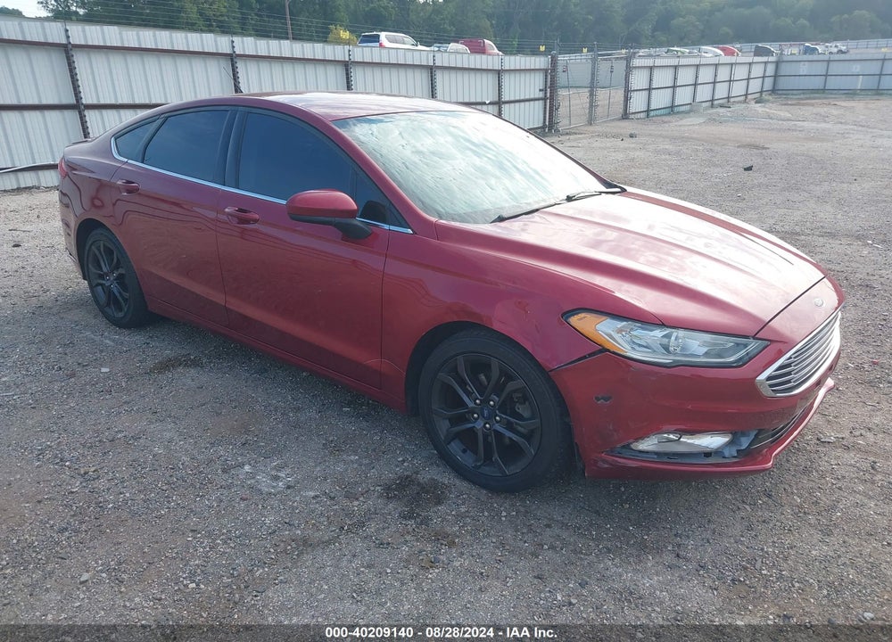 2018 FORD FUSION S VIN: 3FA6P0G73JR238134