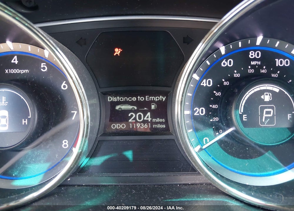 2011 HYUNDAI SONATA VIN: 5NPEC4AB6BH271106