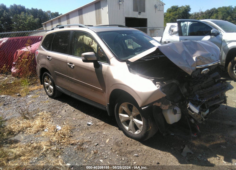 2014 SUBARU FORESTER 2.5I TOURING VIN: JF2SJAMC1EH485520