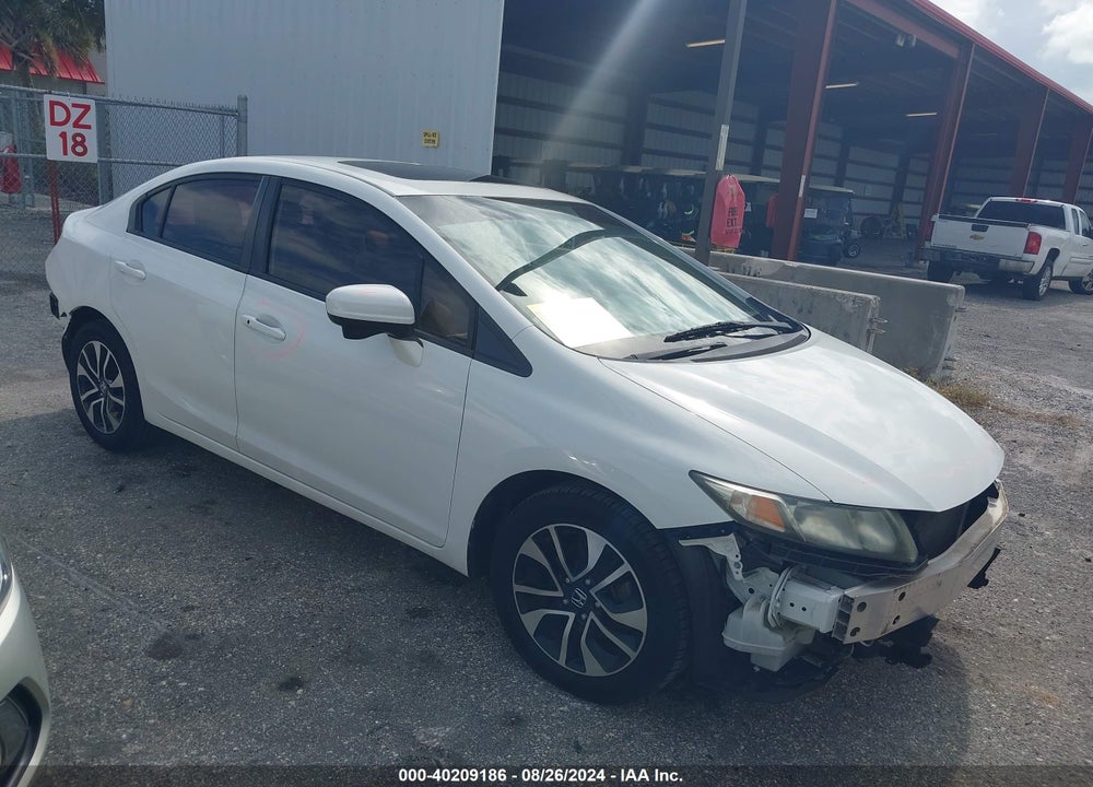 2014 HONDA CIVIC EX VIN: 2HGFB2F84EH536399
