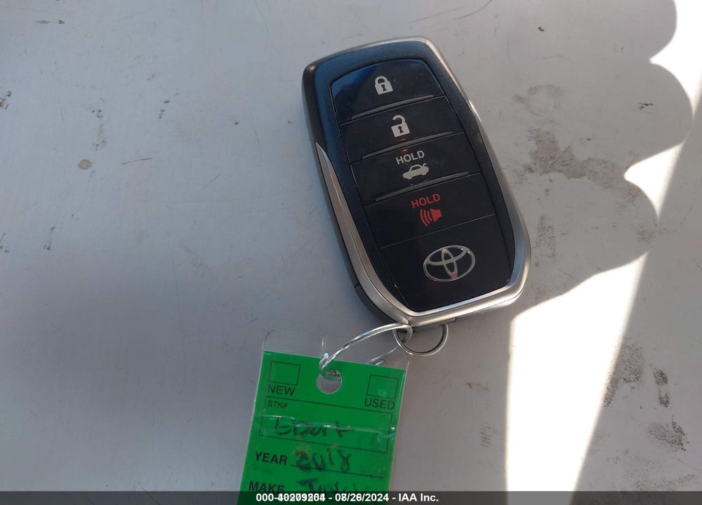 2018 TOYOTA MIRAI VIN: JTDBVRBD4JA004837