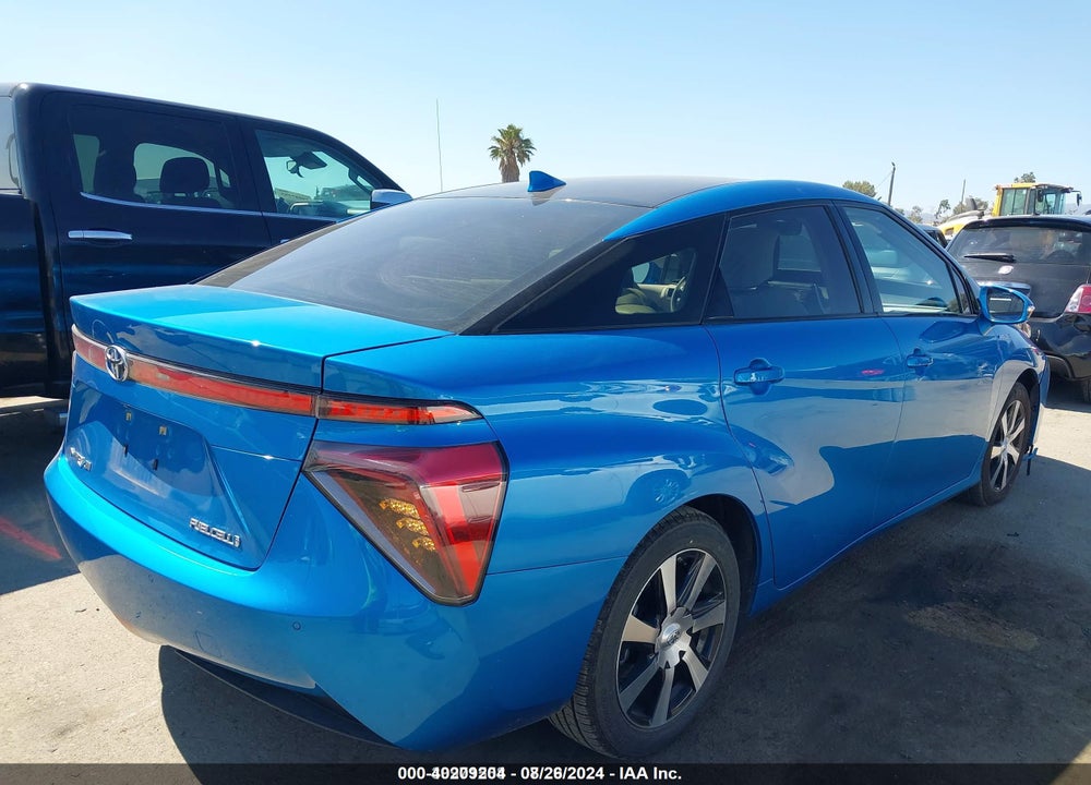 2018 TOYOTA MIRAI VIN: JTDBVRBD4JA004837