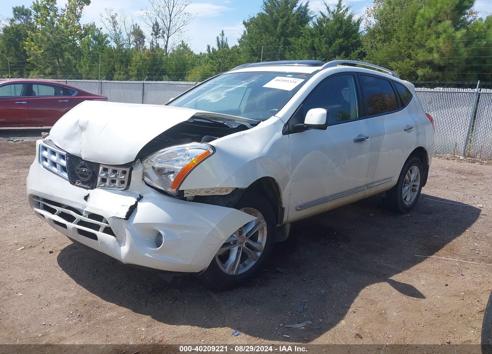 2013 NISSAN ROGUE SV VIN: JN8AS5MT8DW517506