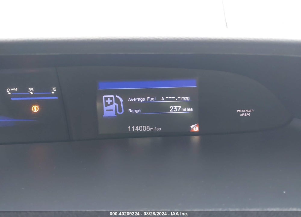 2013 HONDA CIVIC EX VIN: 19XFB2F87DE283684