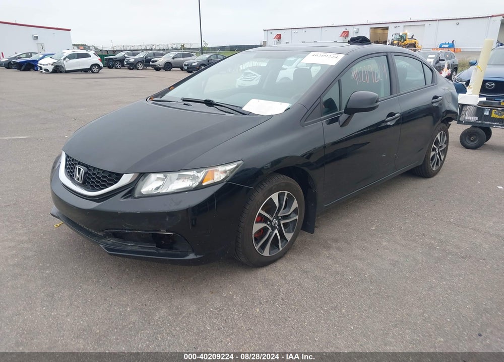 2013 HONDA CIVIC EX VIN: 19XFB2F87DE283684