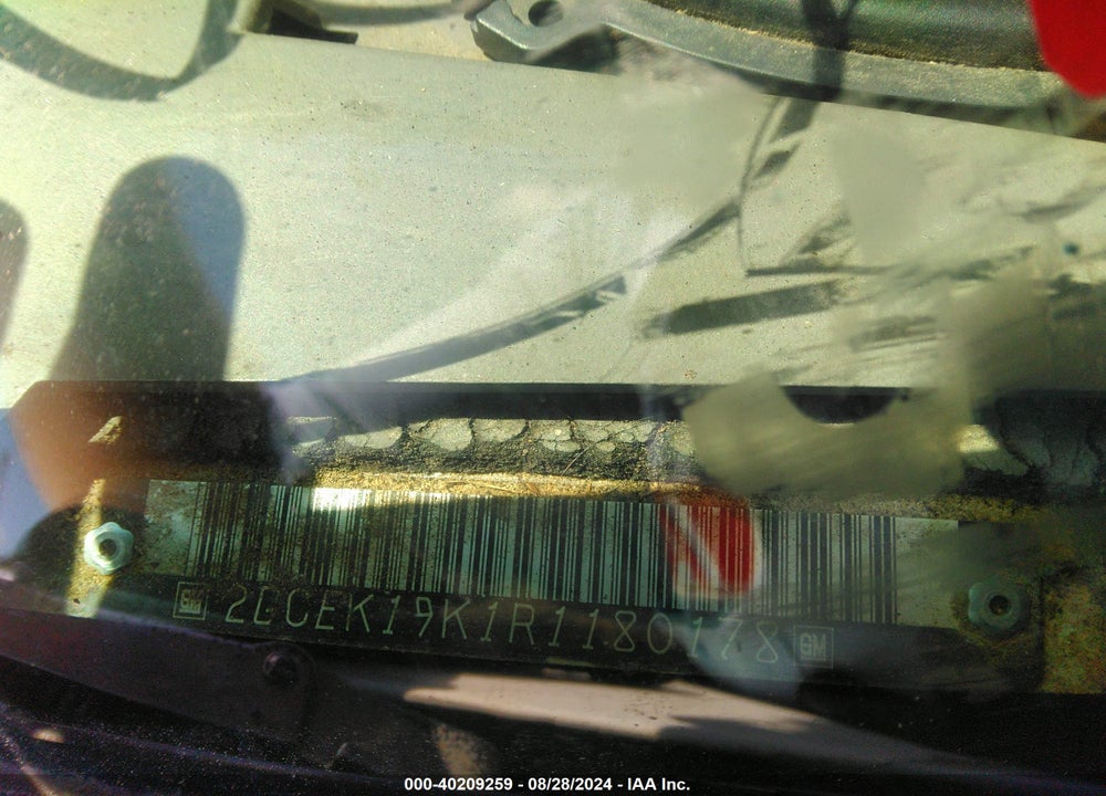 1994 CHEVROLET GMT-400 K1500 VIN: 2GCEK19K1R1180178