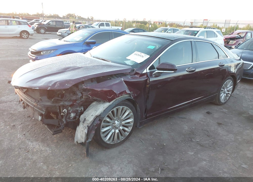 2013 LINCOLN MKZ VIN: 3LN6L2GK4DR812293