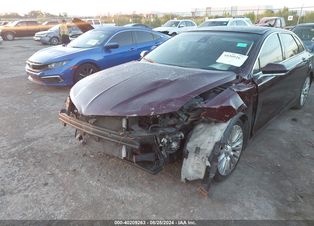 2013 LINCOLN MKZ VIN: 3LN6L2GK4DR812293