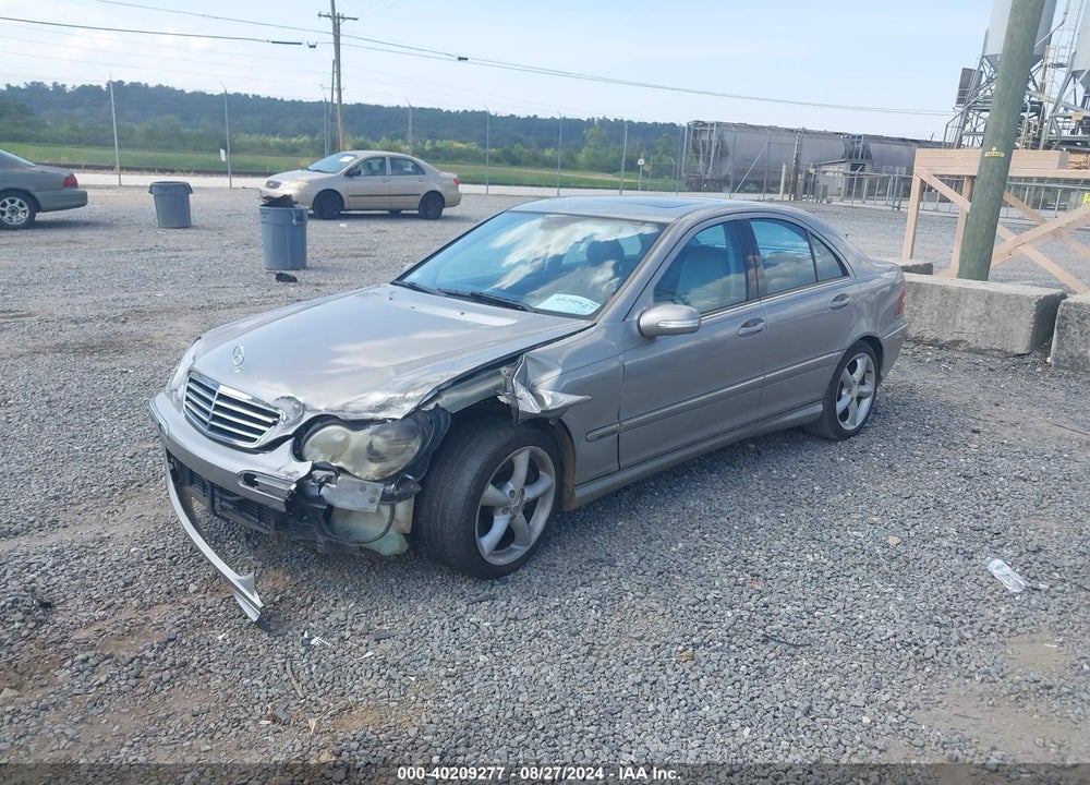 2005 MERCEDES-BENZ C 230 KOMPRESSOR SPORT VIN: WDBRF40J95A783860