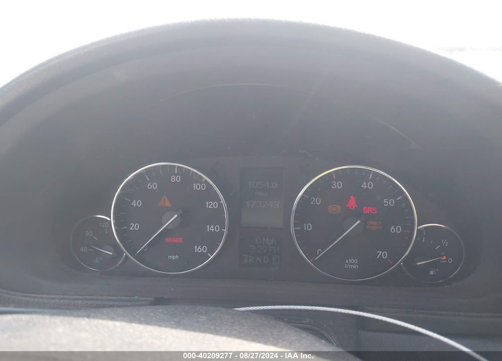 2005 MERCEDES-BENZ C 230 KOMPRESSOR SPORT VIN: WDBRF40J95A783860
