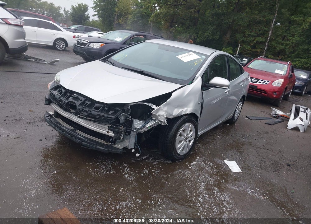 2016 TOYOTA PRIUS TWO VIN: JTDKBRFU3G3022486