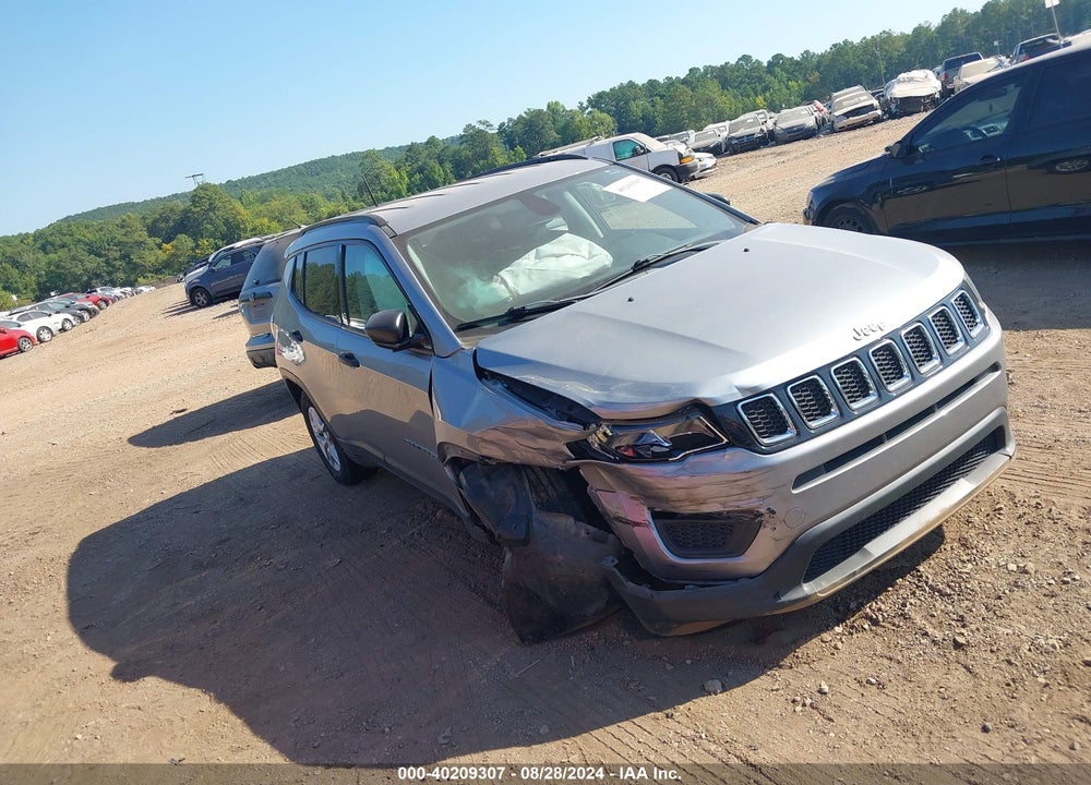 2018 JEEP COMPASS SPORT FWD VIN: 3C4NJCAB6JT500396