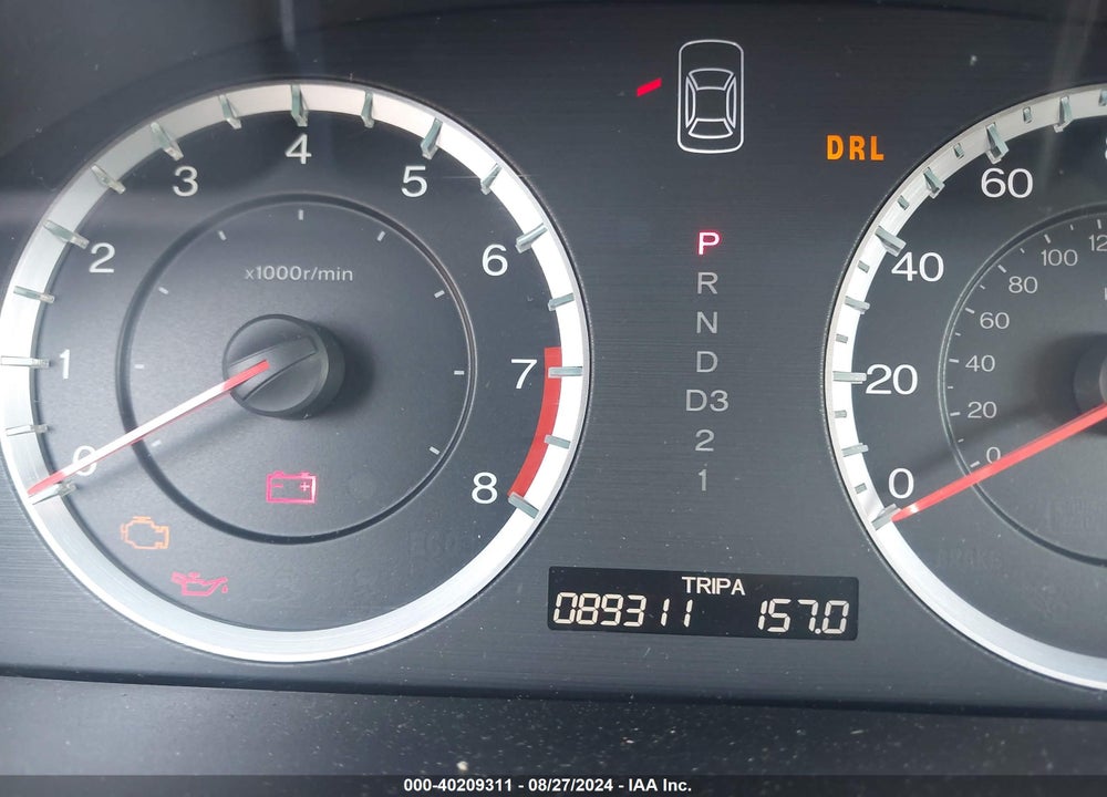 2012 HONDA ACCORD 2.4 LX-P VIN: 1HGCP2F48CA011276