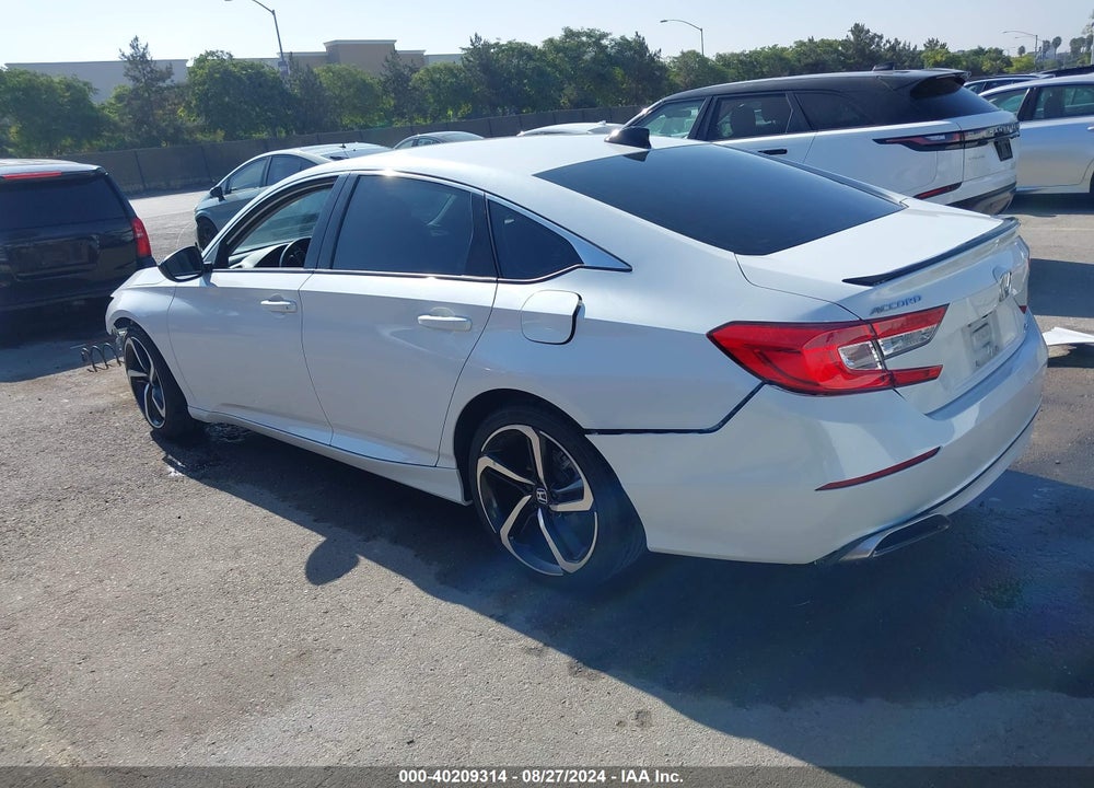 2021 HONDA ACCORD SPORT SPECIAL EDITION VIN: 1HGCV1F43MA066008