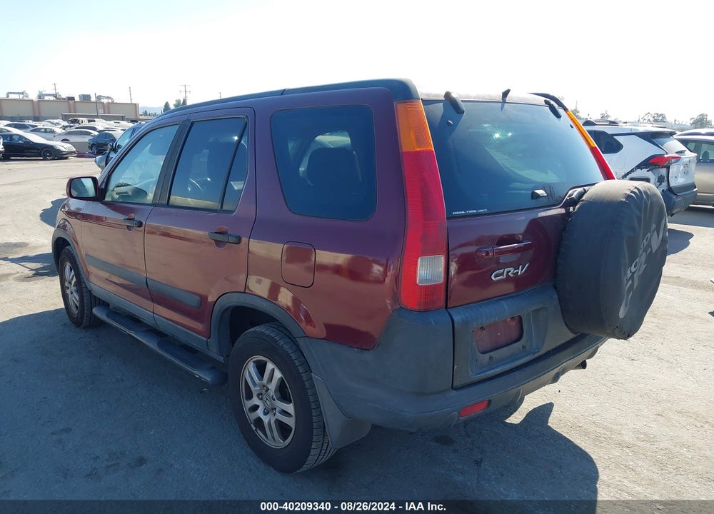 2003 HONDA CR-V EX VIN: JHLRD78823C040410