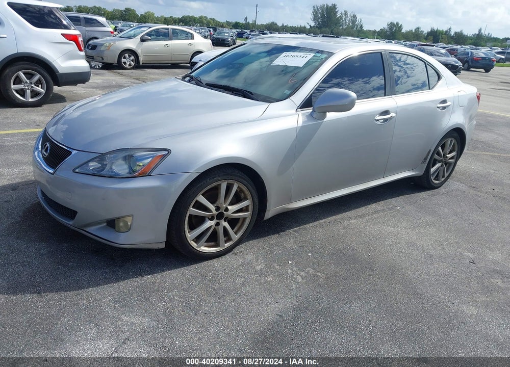 2007 LEXUS IS 250 VIN: JTHBK262872030979