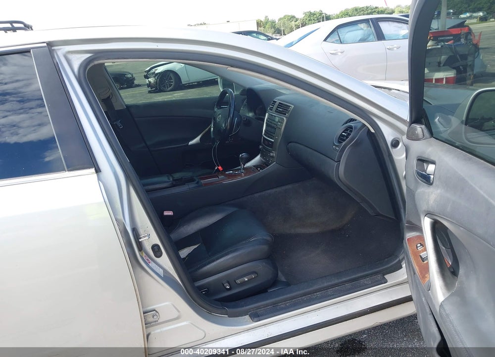 2007 LEXUS IS 250 VIN: JTHBK262872030979
