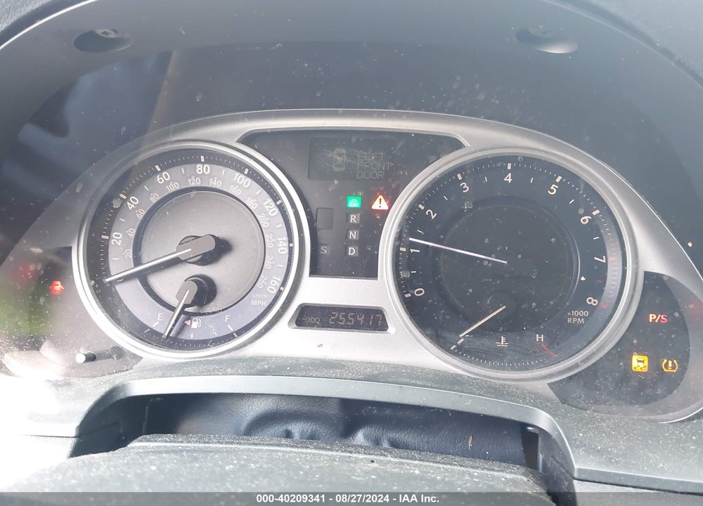 2007 LEXUS IS 250 VIN: JTHBK262872030979