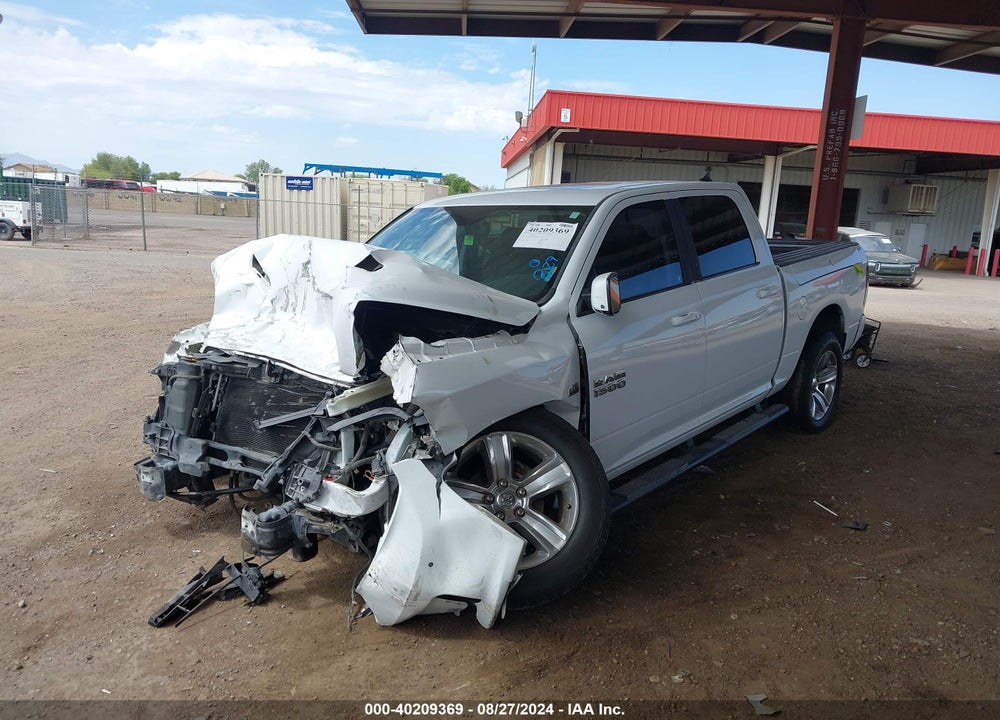 2014 RAM 1500 SPORT VIN: 1C6RR7MT8ES343538