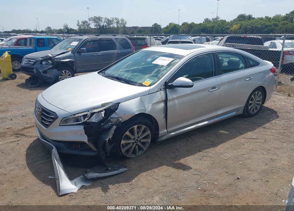 2017 HYUNDAI SONATA LIMITED VIN: 5NPE34AF3HH539878